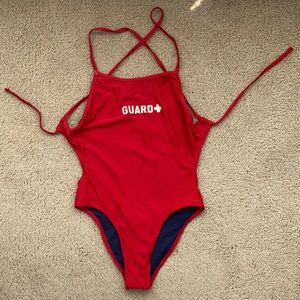 Sexy Lifeguard Swimsuit